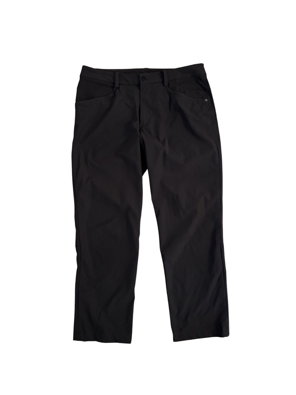 Lululemon Charcoal “ABC” Straight-Leg Pants